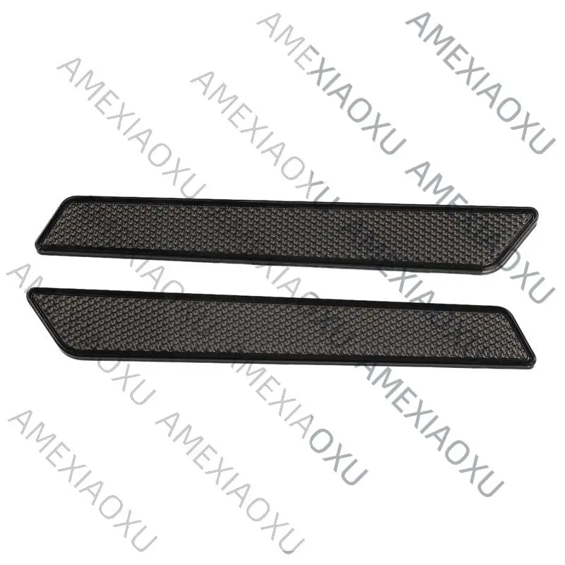 

Необычные отражатели для Street Glide, Electra Glide, Road Glide, Road King, накладки на замки, боковые отражатели для седельных сумок, повышающие видимость, 2014-2020 (черные)