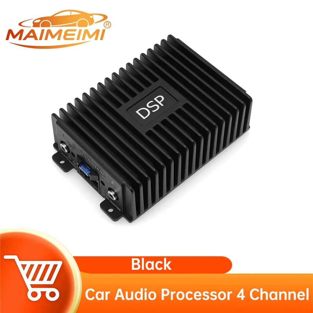 New Car Radio Amplifier for Android Radio DSP Non Destructive Modification Speaker Enhance Sound Car Audio Processor 4 Channel