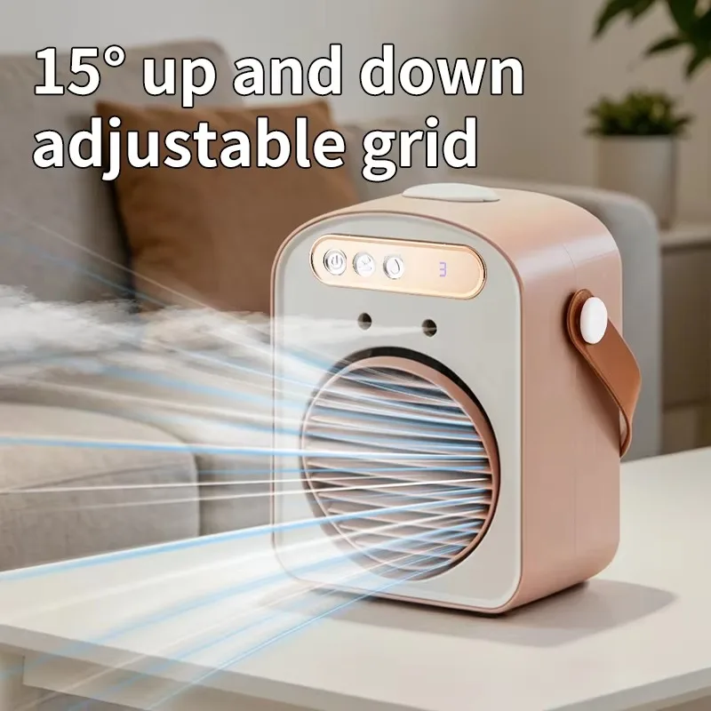 Desktop Water-cooled Fan USB Powered Portable, for Home Use with Cooling and Humidifying Functions