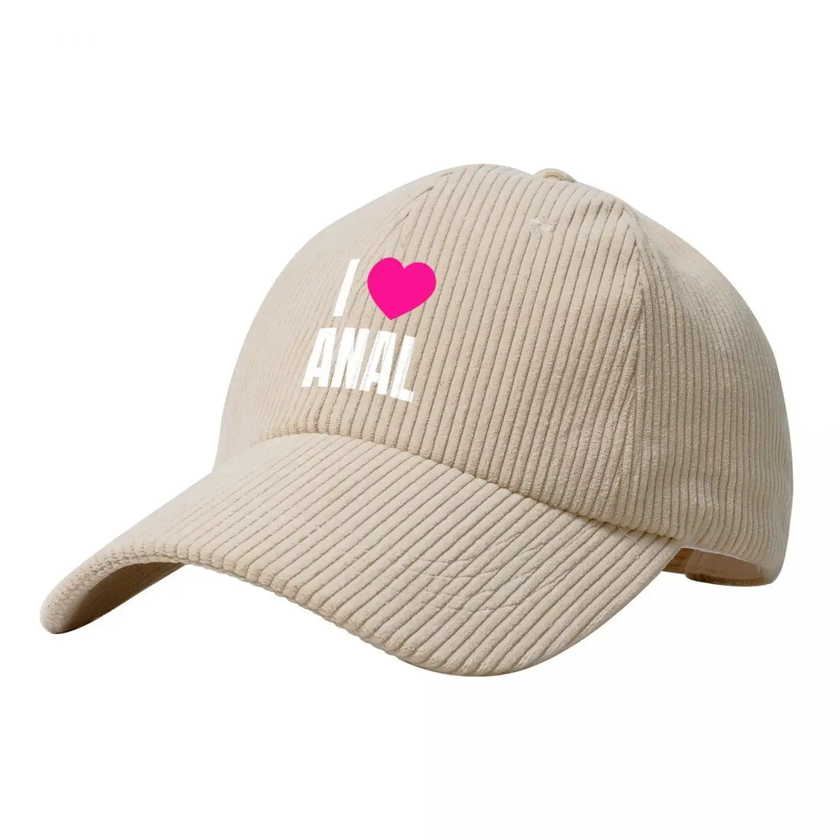 

I Love ANAL Unisex Corduroy Baseball Cap