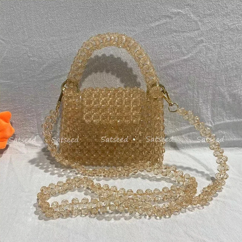 Imagem -05 - Bolsa Frisado Tecido à Mão Personalizado para Mulheres Bolsas e Bolsas de Mensageiro Femininas Designer de Luxo Bolsas Femininas Verão 2023