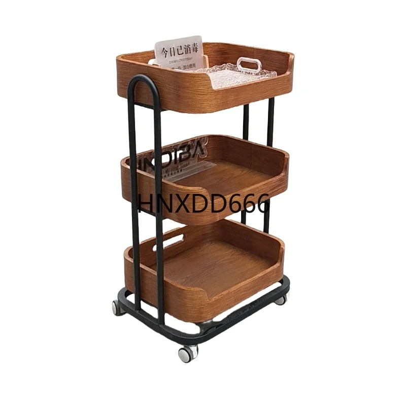 

Простая портативная тележка для салона, гламурная вращающаяся тележка для хранения красоты, роскошная современная мебель для салона Carritos Organizadores