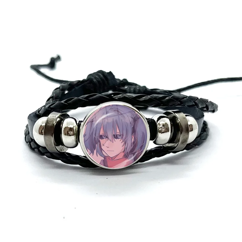 Horror Adventure Game Sally Face Anime Sal Fisher Cute Meme Bracelets Art Multilayer Braided Bracelets Bangles Handmade Jewelry