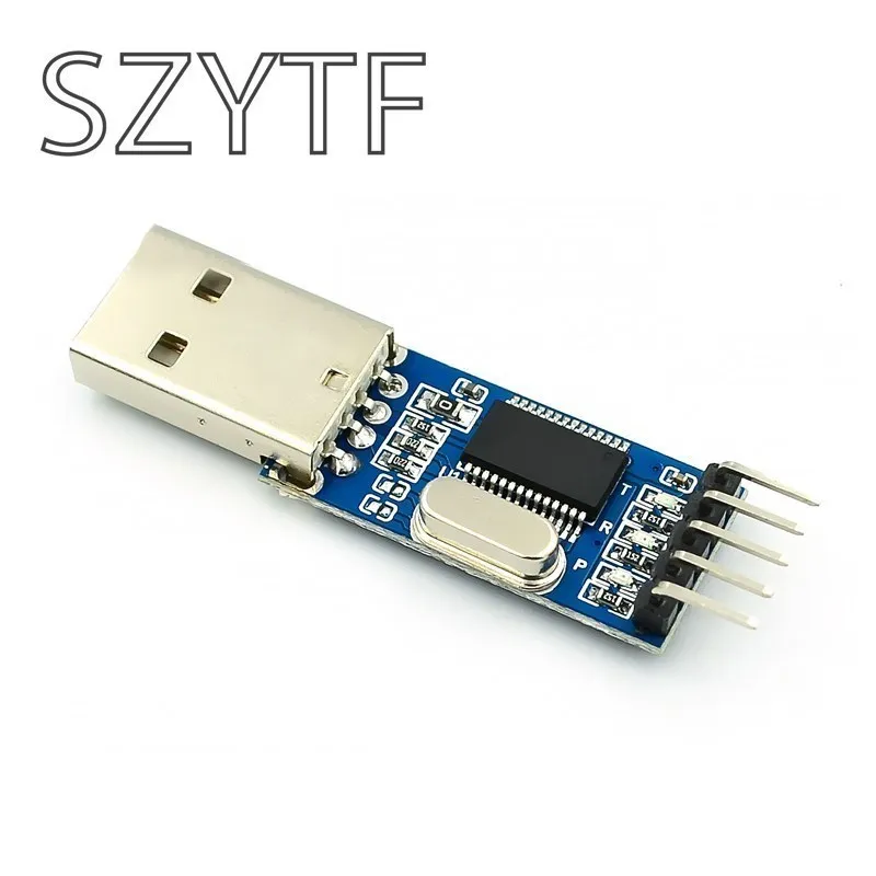 PL2303 PL2303HX/PL2303TA USB To RS232 TTL Converter Adapter Module with Dust-proof Cover PL2303HX for Arduino Download Cable