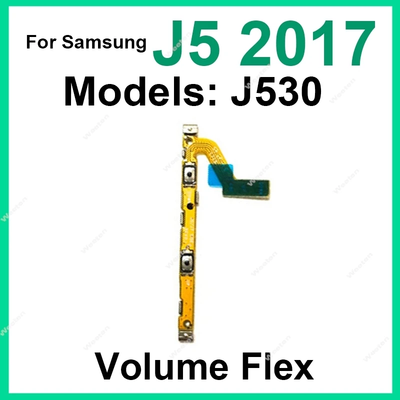 Power Volume Flex For Samsung Galaxy J3 J5 J7 2017 J330 J530 J730 Power Volume Control Key Flex Cable Ribbon Repair view 5