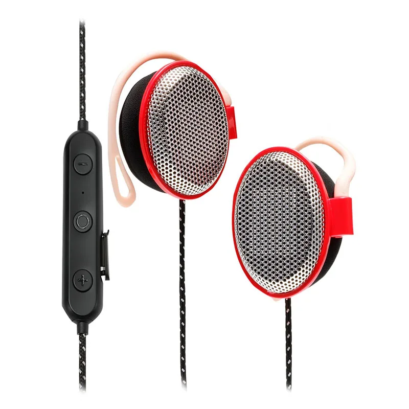 

Magnetic Ear Hook Bluetooth Headphones Open-Ear Wireless Earphones with 72H Standby Bass Boosted Loud Volume Sports Headset