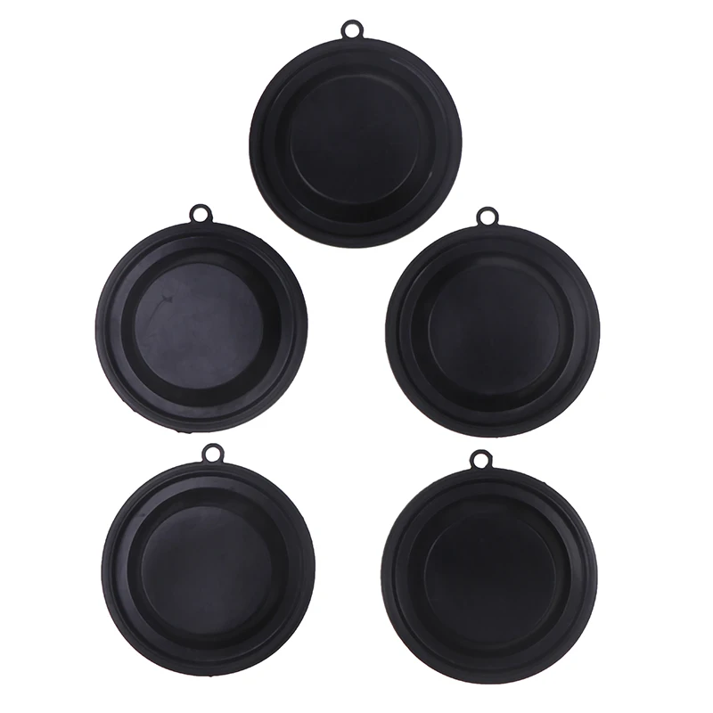 5 pezzi di alta qualità nero 75mm membrana a pressione dell'orecchio singolo per scaldabagno a Gas accessori fai da te connessione dell'acqua