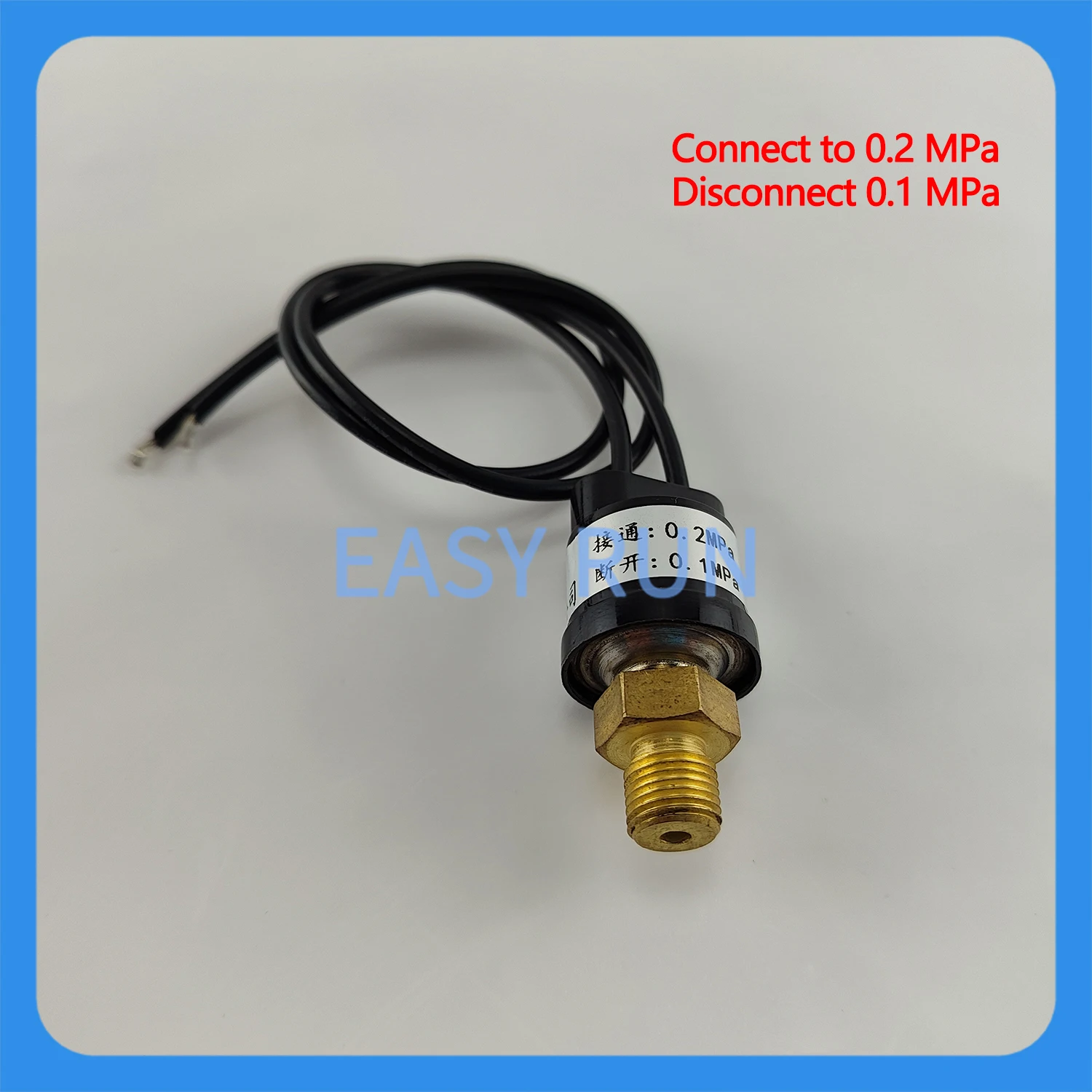 Pressure Switch Oil Pump Alarm Switch Lubrication System Pressure Sensor To Monitor Cut-off And Pressure Loss Thread M10*1
