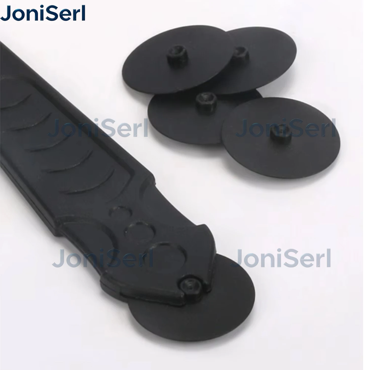 Portable Roller-type Mobile Phone Frame Remover Manual Highly Efficient Mobile Phone Disassembly Tools Black Cell Phone Pry Bar