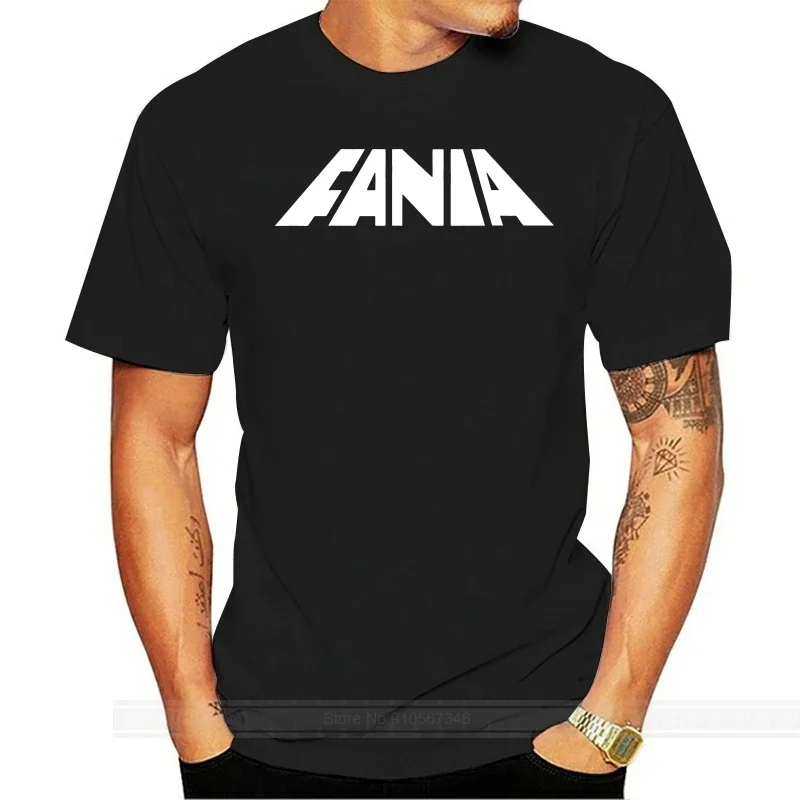 LEQEMAO Fania Records T-Shirt  Salsa Latin All Stars Celia Cruz Ralfi Pagan New  Fashion Hot T Shirts for Men