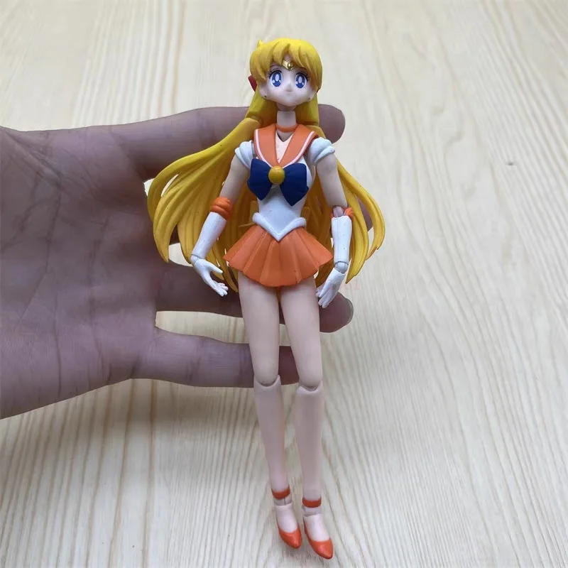 Spirits S.H.Figuarts Shf Action Figure - Sailor Mars Venus Mercury Jupiter -Animation Color Edition-100% Original Bandai Model