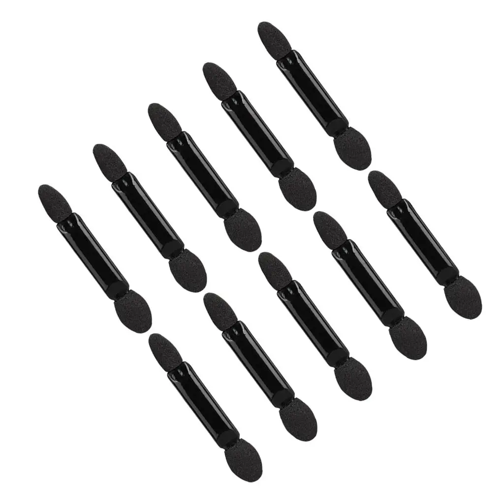 Eyeshadow Brush Sponge Tip Double Sided Applicator Soft Makeup Sponges for Performances Daily Use and Travel Pack