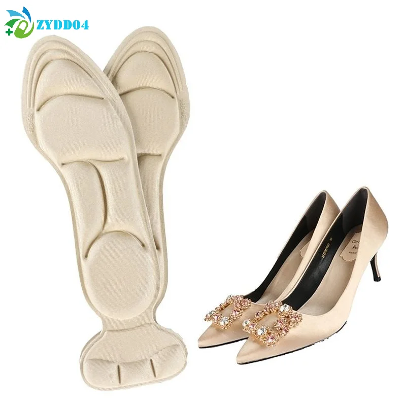 

● Стельки для женской обуви на высоком каблуке, противоскользящие, с возможностью обрезки, комфортные, дышащие, из пеноматериала, для защиты пяток, массажные вкладыши для обуви