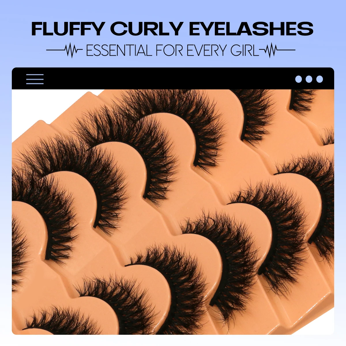 LASVIREY ふわふわ厚いつけまつげ キャットアイラッシュ 8D ふわふわドラマティックボリューム フルストリップ フェイクミンクまつげ エクステンションメイク