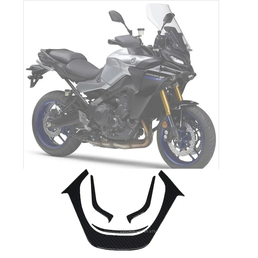 

For Yamaha TRACER 9 2022 2023 Motorcycle Accessories Resin Scratch Resistant 3D Sticker Blower Saddle Protection Stickers