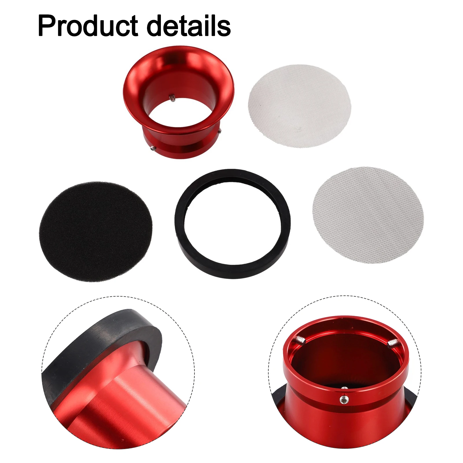 

Motorcycle Carburetor Air Filter Wind Cup of 50mm Diameter with Filter Screen for OKO 2430 and For Keihin Fitments