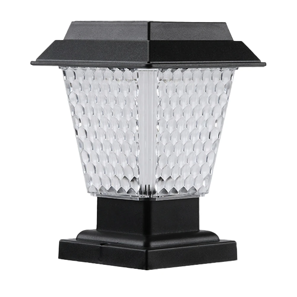 

Honeycomb Light Outdoor Path Patio Lights Solar Powered Post Column Useful Pillar Deck LED Modern Wall Rechargeable Dusk
