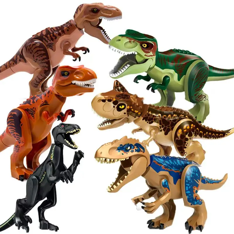 

Большой гиганозавр, динозавр, игрушка, строительный блок, тираннозавр Рекс, южный гигантский зверь, дракон, развивающий подарок для детей