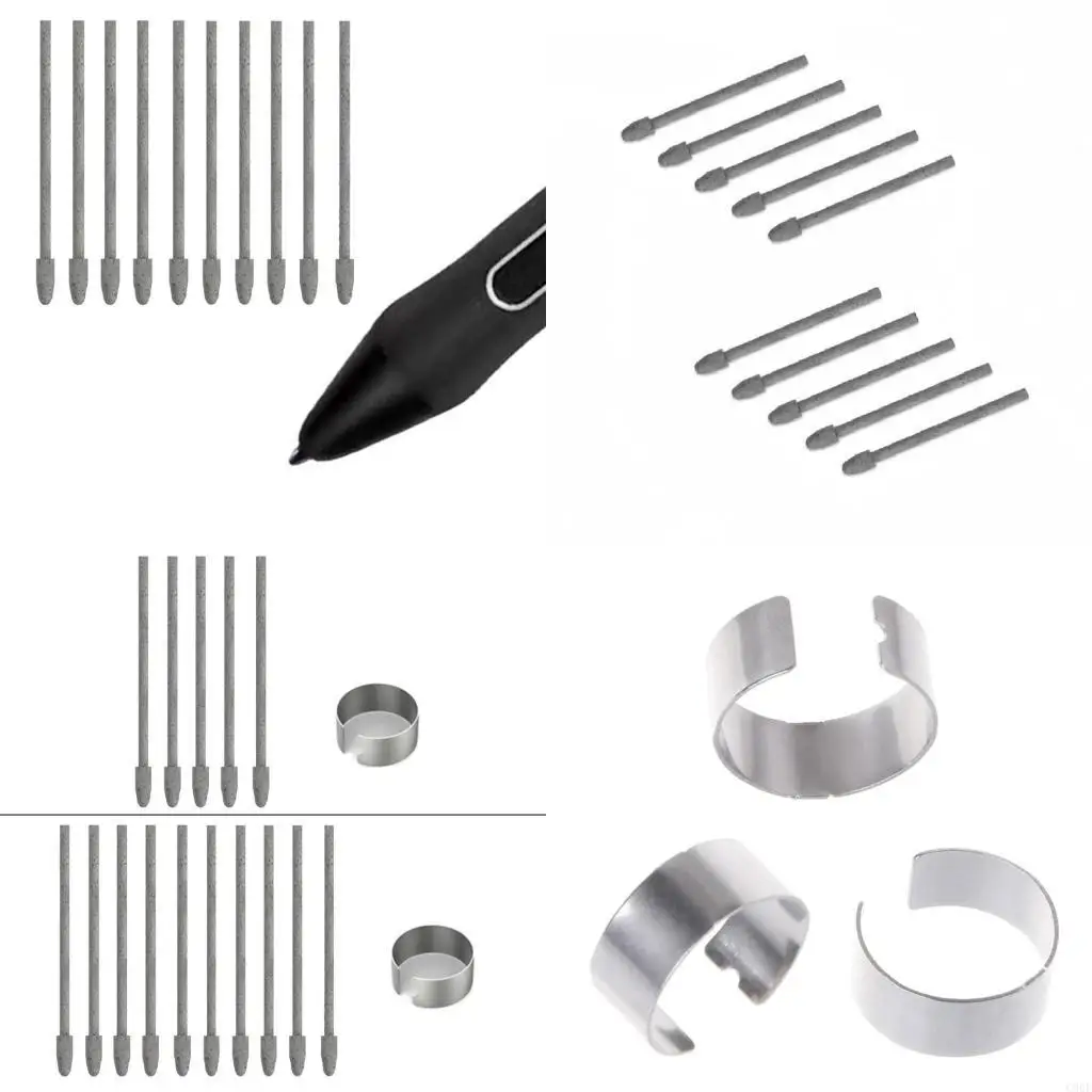 

C90F 5/10pcs Professional Tablets Pen Nibs Эргономичный клип PW517 PW110 для KD200 Комфорта