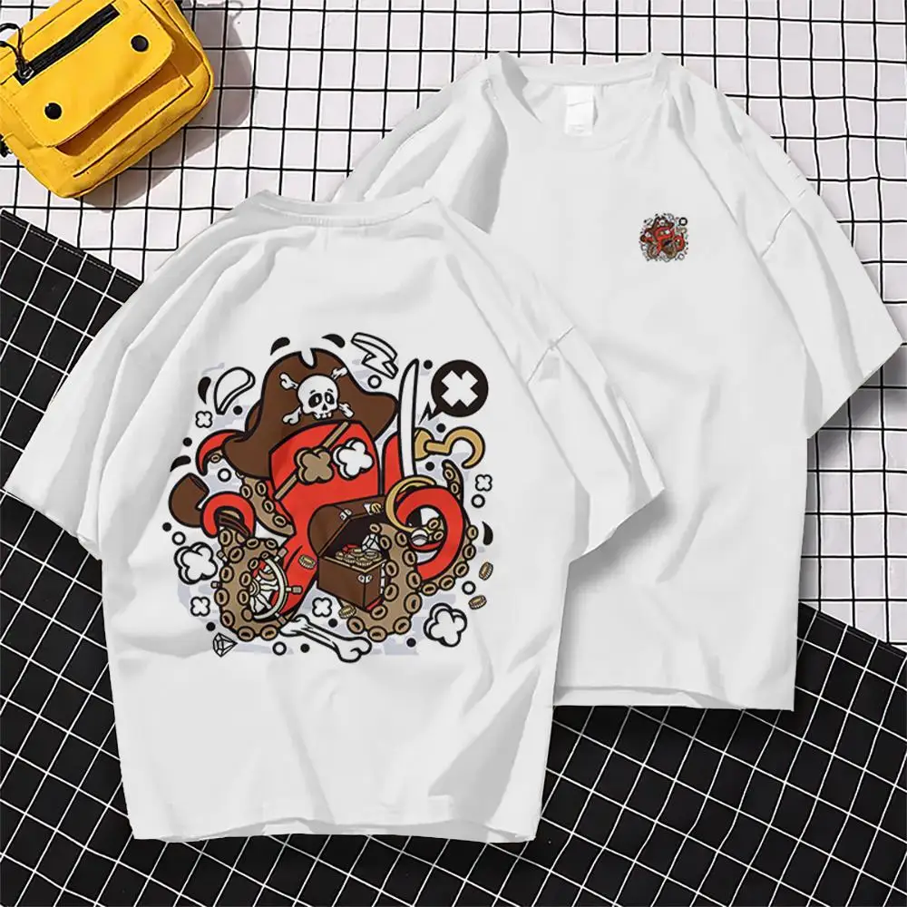 Men's T-Shirt 3d Anime Pattern Fashion Short Sleeved Top New Summer Hip Hop Street T Shirt Men Loose Oversized Clothing Printing