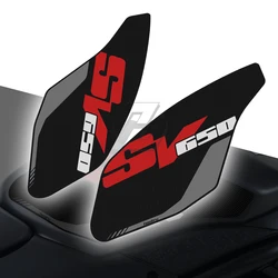 Para suzuki sv650 sv 650 abs 2017-2022 motocicleta lado tanque almofada de proteção joelho aperto anti-deslizamento