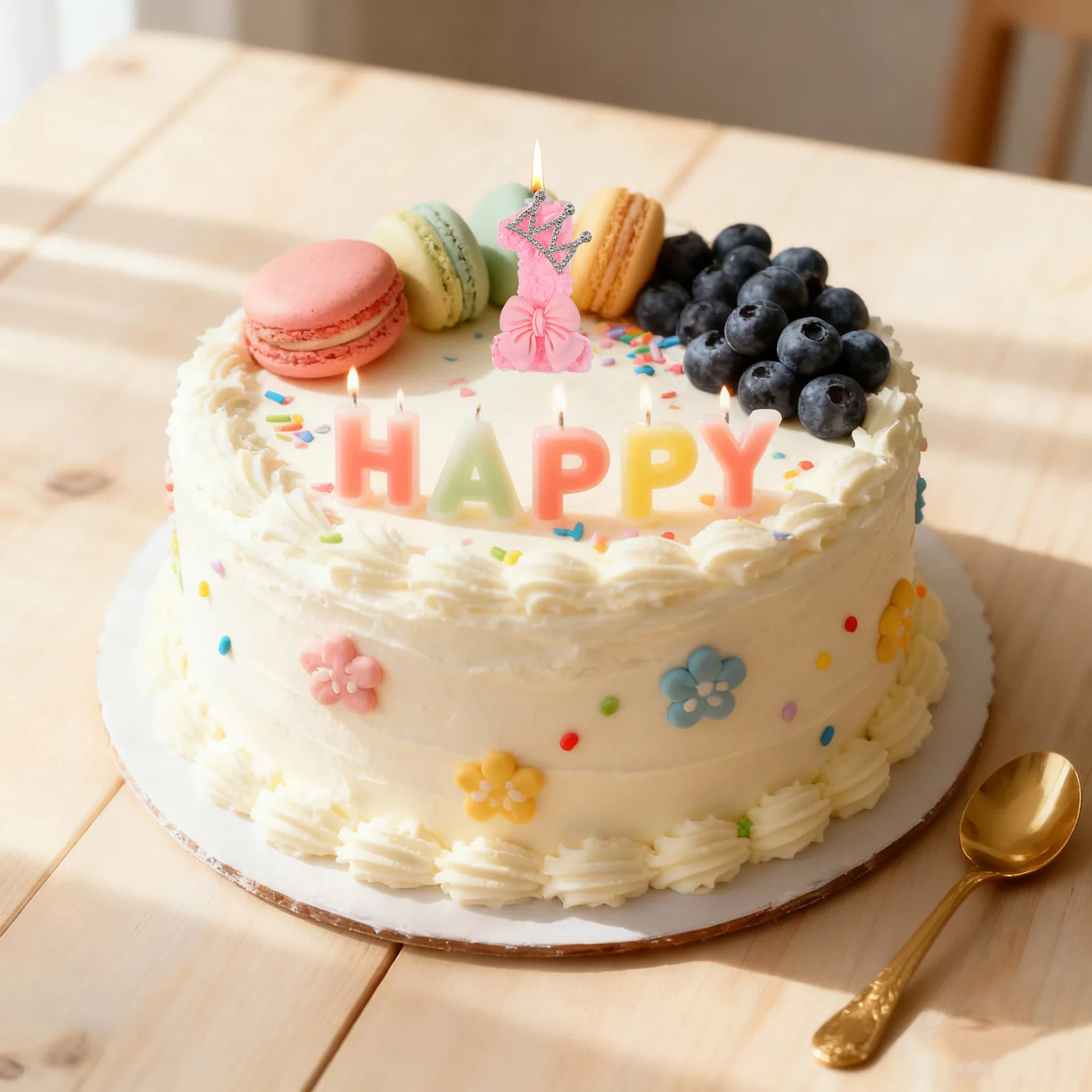 

Розовое украшение для торта на первый день рождения с бантом и короной, цифра для декора на первый день рождения девочки, для праздников и мероприятий