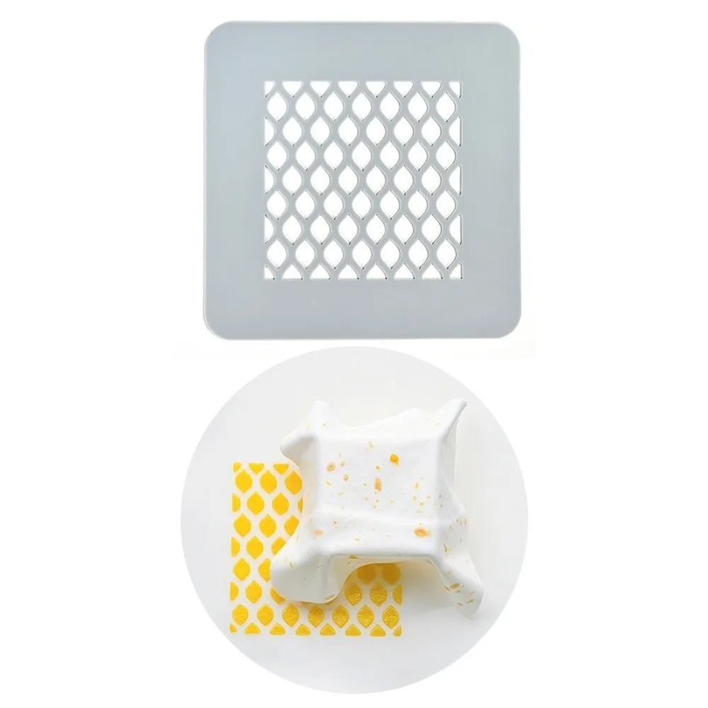 Non Stick Bakery Printing Mold Manual Unmolding Hand Washable Dessert Decoration Mold DIY Easy Release Baking Utensil