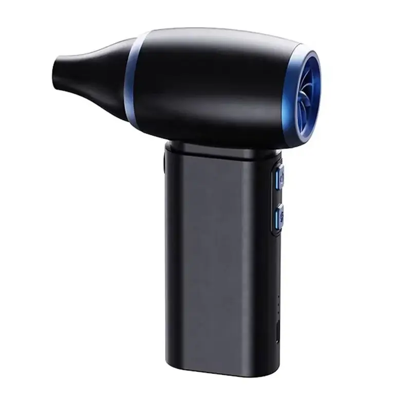 

^Прибытие Многоцелевой струйный вентилятор 3-скоростной вентилятор для листьев Беспроводные клавиатуры и наружное использование Черный