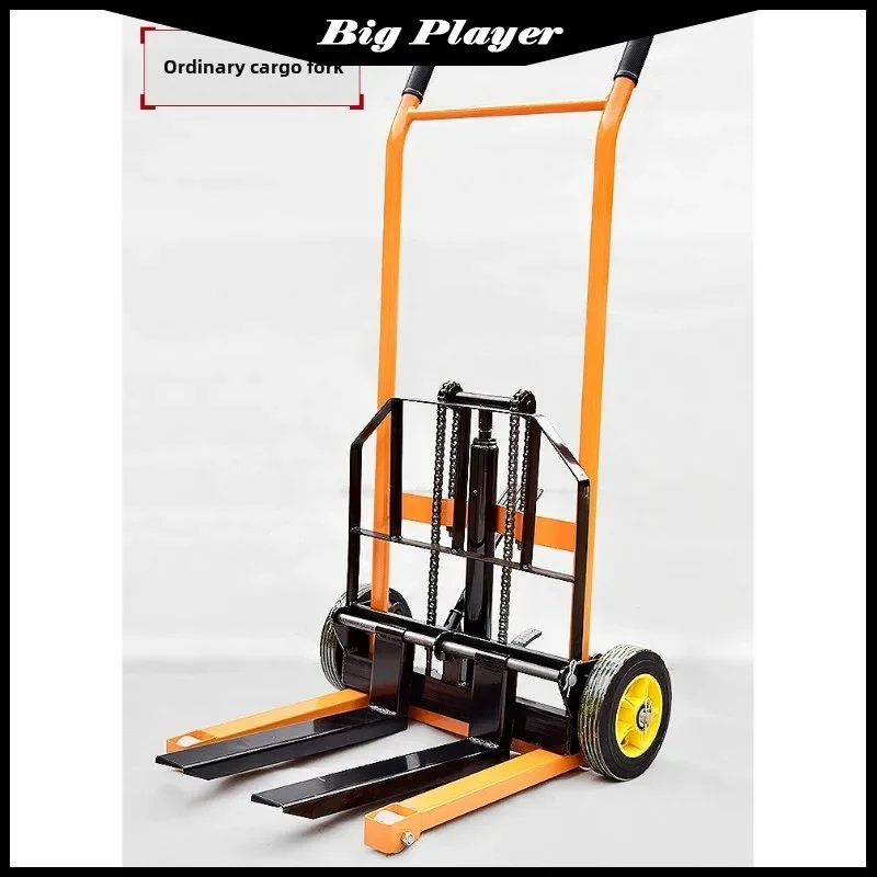 Hand Operated Small and Micro Forklifts Household Lift Stackers Hydraulic Handling Trucks Portable Handling Tool Forklift