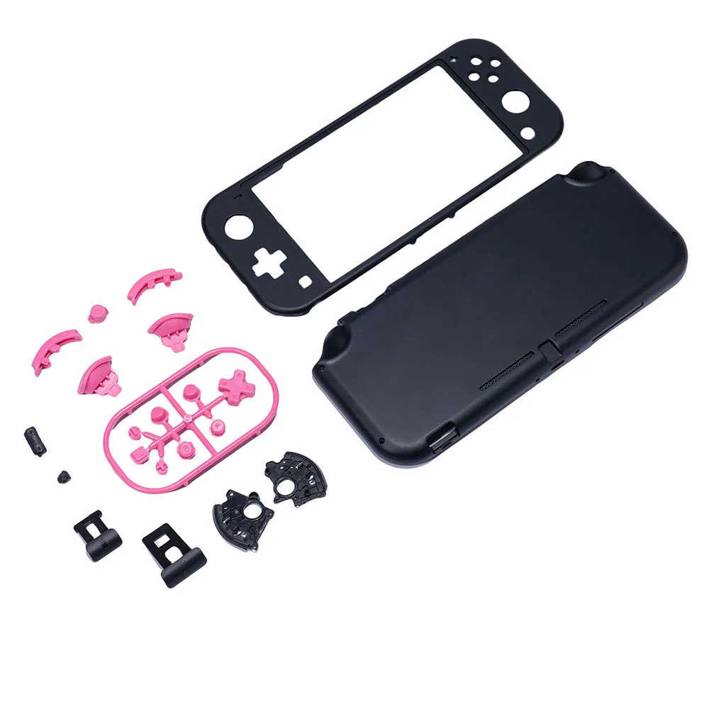 DIY Replacement Shell Transparent Case Cover for Nintendo Switch Lite NSL Console Game with Screen Protector Buttons Accessories - Image 2
