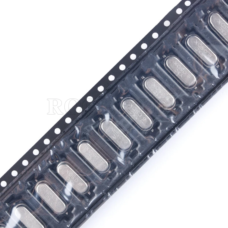 10Pcs SMD Passive Crystal Oscillator/HC-49SMD 6MHz ± 20ppm 20PF X49SM6MSD2SC