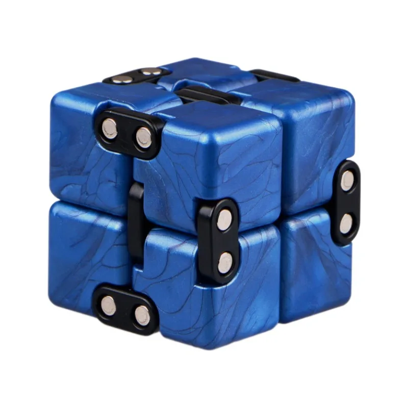 Cubo infinito edc antiestresse alívio reduzindo brinquedo aliviar ansiedade sensorial mesa de escritório brinquedo antiestresse coisas descompressão