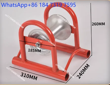 Heavy Duty Cable Roller Pulley for Underground Overhead Wiring Pulling Stringing Tool Conduit Roller Wheel