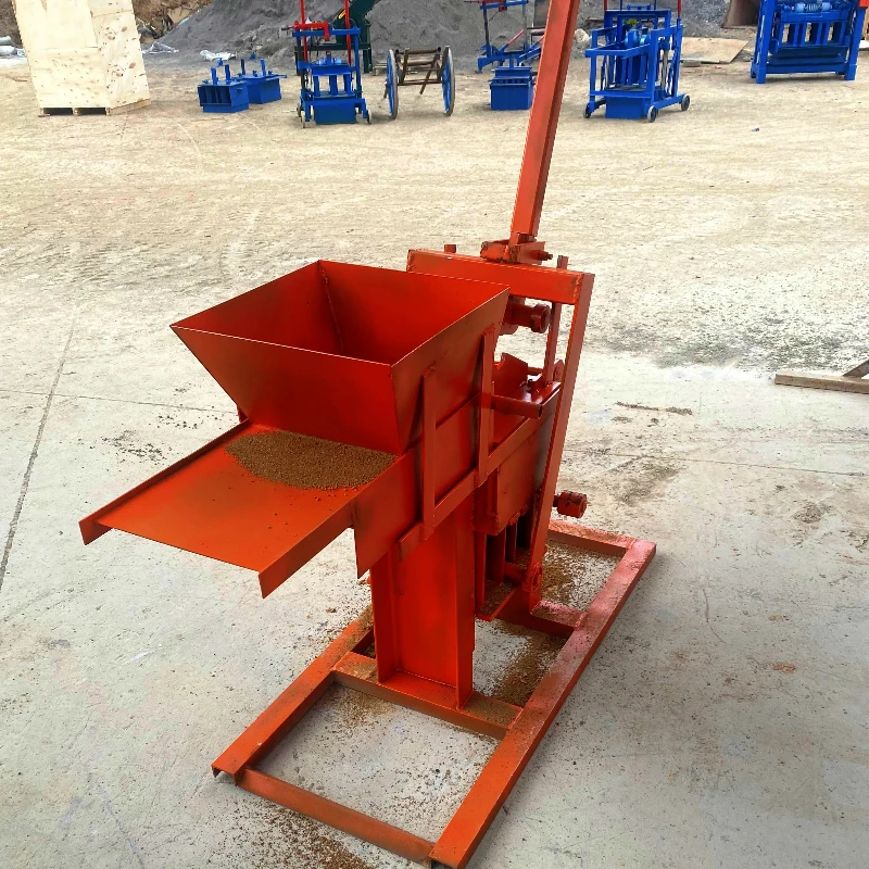 

l Brick mold customized clay mud interlocking manual brick making machine for selling