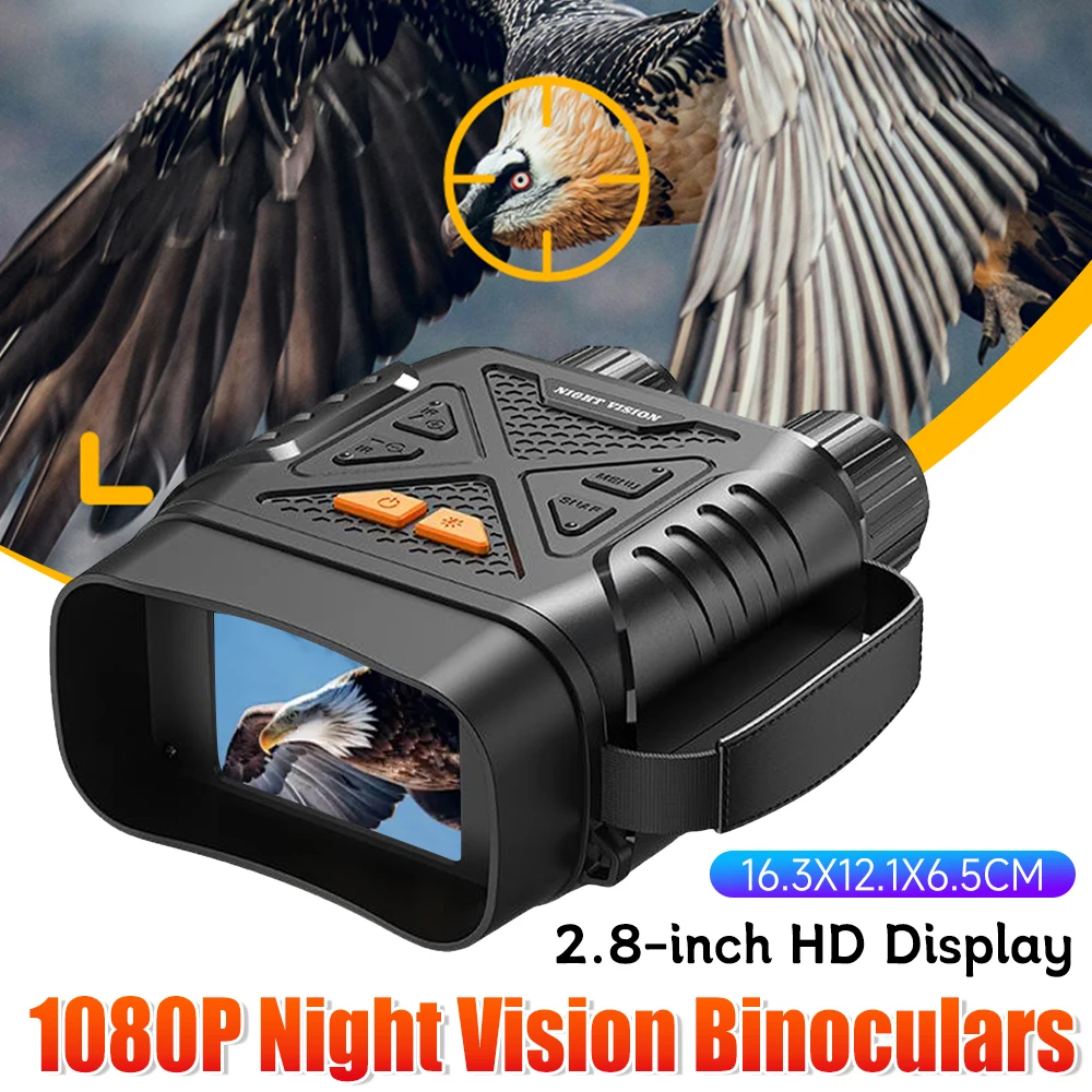 

Digital Night Binoculars 10X Digital Zoom Night Vision Goggles HD 1080P Night Vision IR Goggles 2.8inch Binoculars For Outdoor