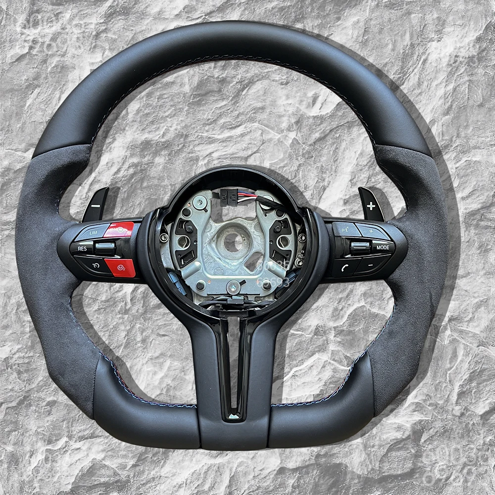 

Спортивный руль для BMW M из алькантары, модели F39, F15, F16, F25, F26, F10, F12, F30, F32, F34, F45, F22, M3, M5, M6, E90, E92