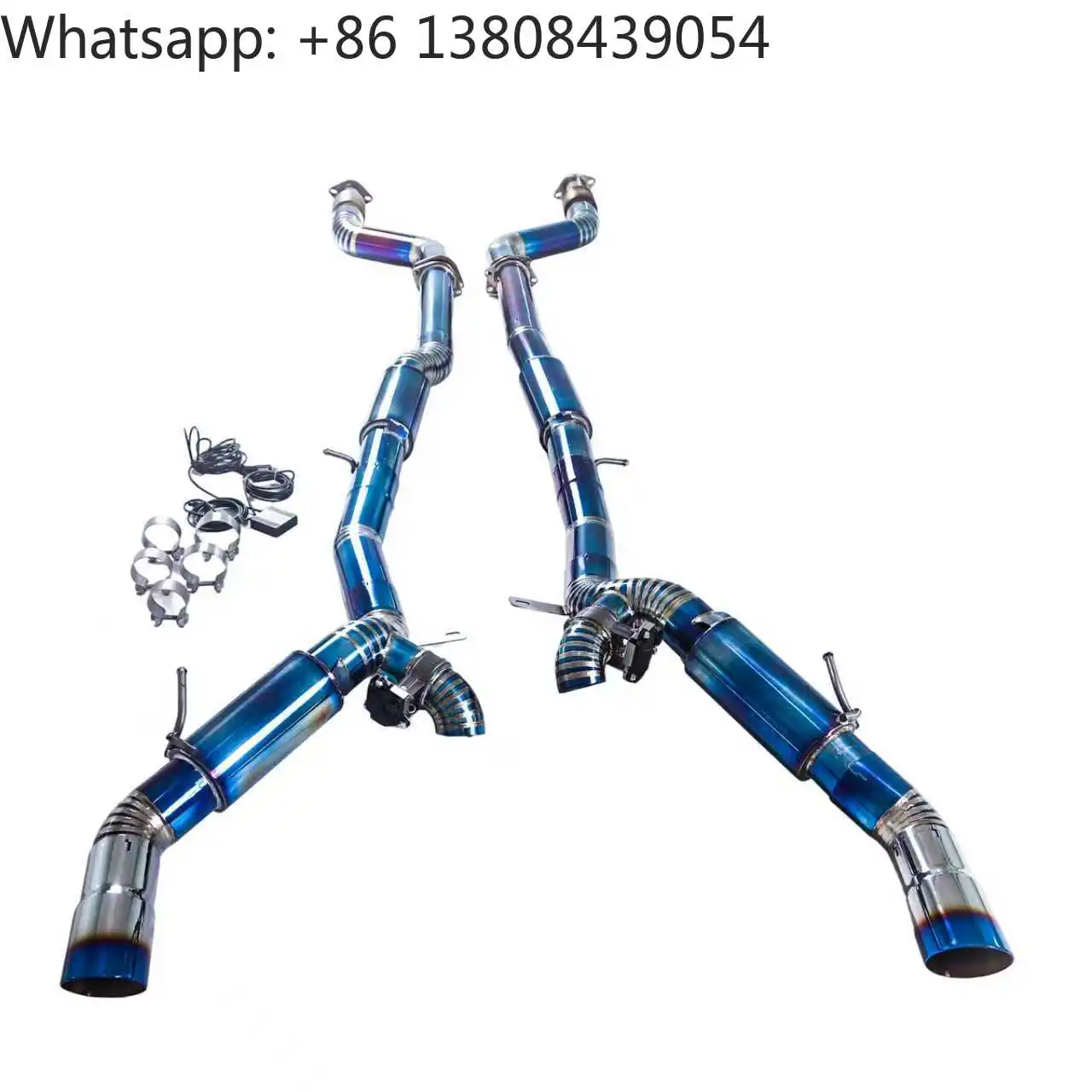 OEM applicable to Infiniti Q50, Q50S, Q60, Q60S, q70 3.0T 3.7L titanium alloy Catback with valve exhaust system