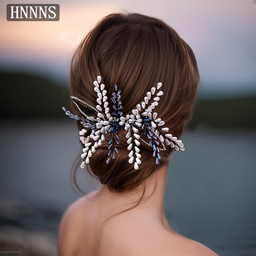 

TOPQUEEN Elegant Bride Wedding Wheat Ear Headband Handmade Bead Fashion Women Banquet Party Dance Party Everyday Headwear YXA108