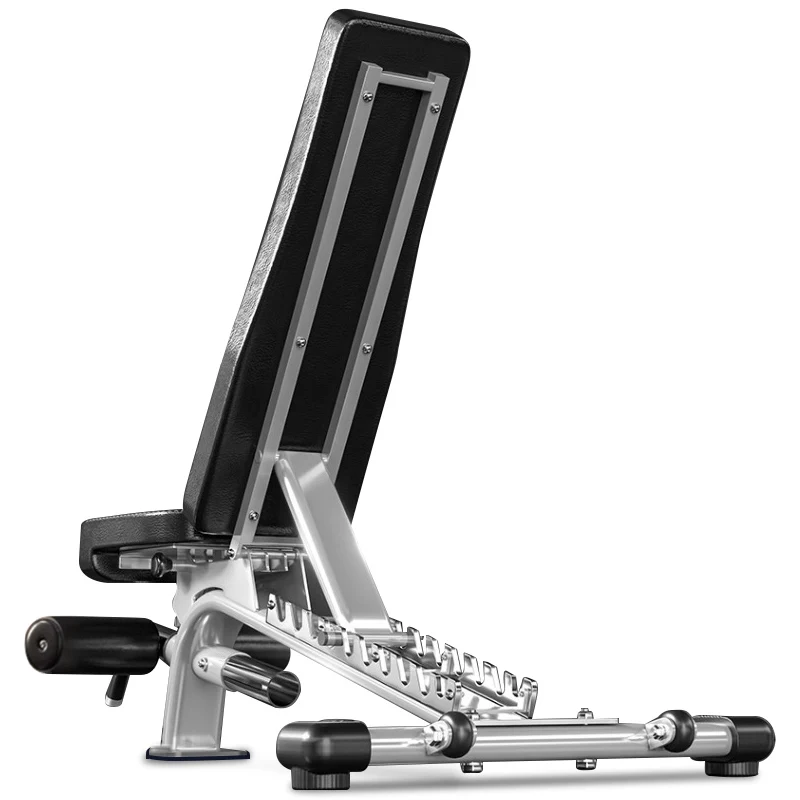 Professional Men's Commercial Barbell Bench Press Adjustable Integrated Metal Dumbbell Chair Multifunctional Bracket