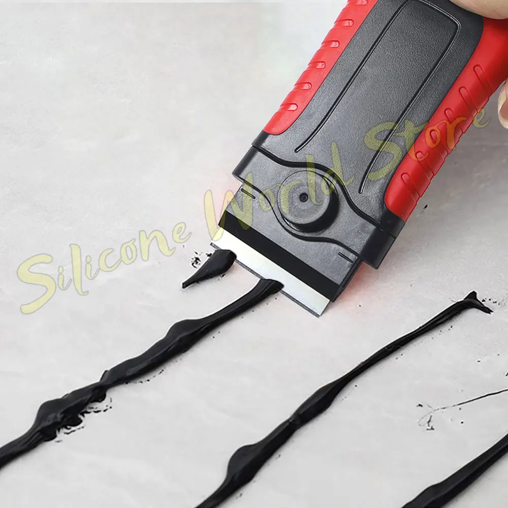SW Multi Functional Adhesive Removal Shovel With Blades Double Edge Blade Scraper Paint Cleaning Scrapers Wall Treatments Tool