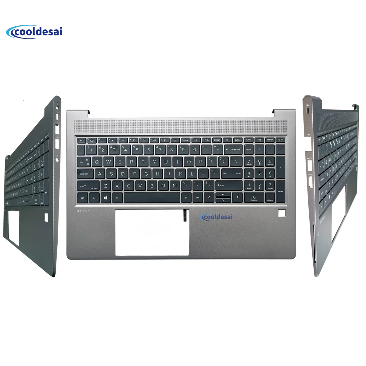 

New Original Laptop US Keyboard Cover/Shell for HP Zbook Power G7 G8 G9 G10 HSN-Q26C Q37 C36 with Backlit Palmrest RGB keyboard