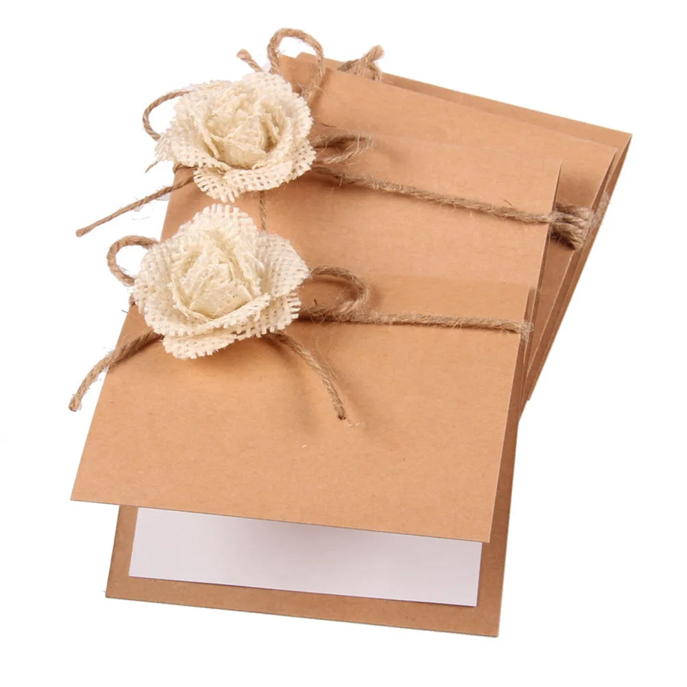 

10Pcs Guest Table Name Cards Burlap Flower Decoration Wedding Birthday Anniversary Party Place Cards Set Guest Name Place Cards,