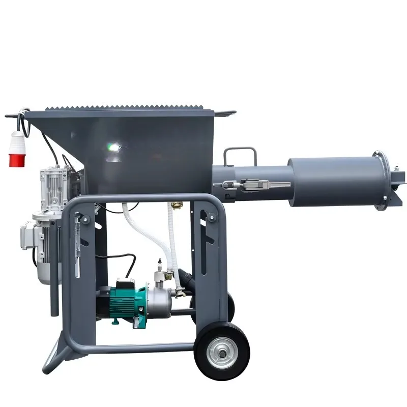 N50 Automatic Electric Mixer Cement Plastering Mixing Machine Dry Mortar Putty Grout Mixer Concrete Gypsum Spraying Machine
