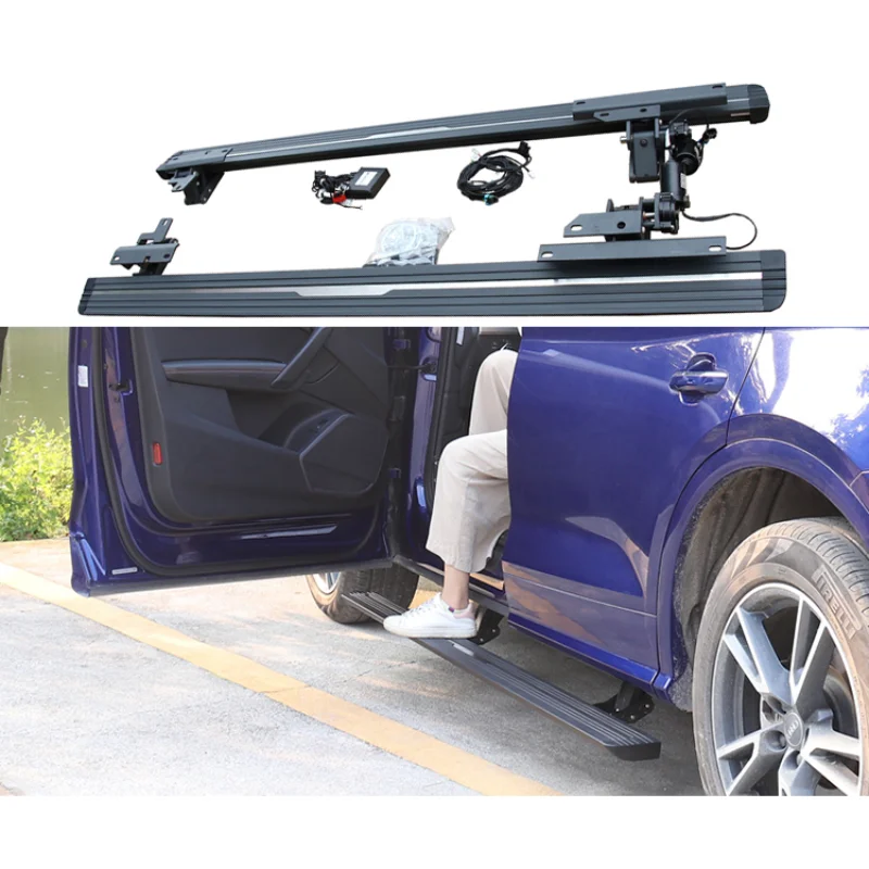 Power Running Board Retractable Step Side s Electric Sliding Foot Car Door  For 16-19  Q7