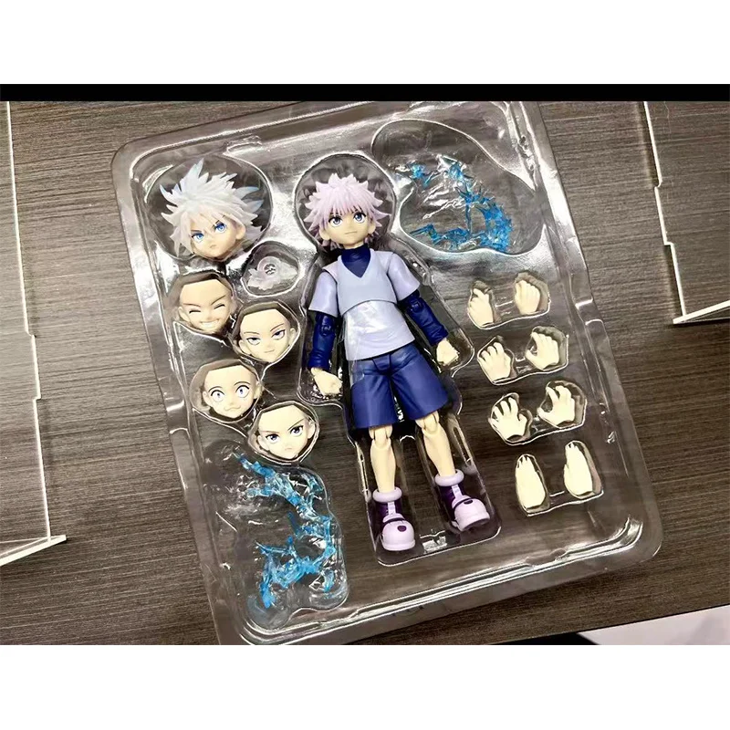 

Bandai original SHFiguarts SHF Hunter x Hunter Killua Zoldyck GON anime action figure finished model ornaments collection gifts