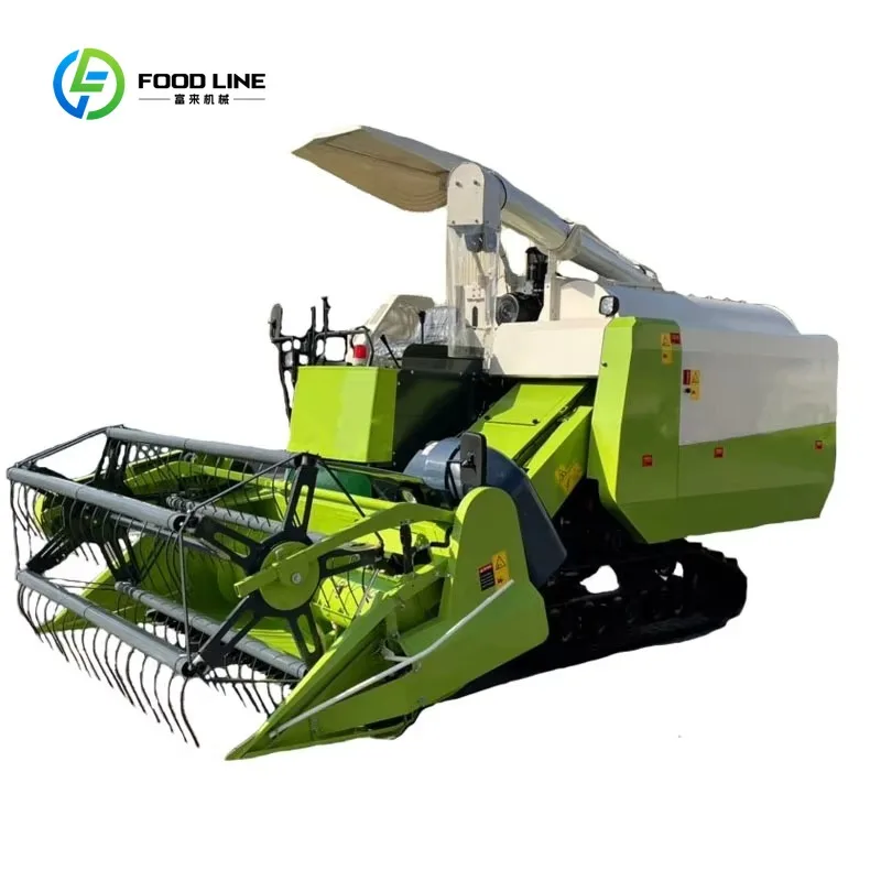Customized Cheap Prices of Agricultural Single Row Combine Harvester Machine for Sale