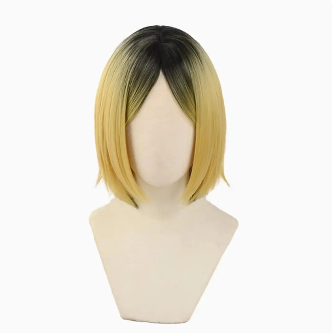 Kenma Wig Anime Short Hair Cosplay Wig for Men Women Halloween Party