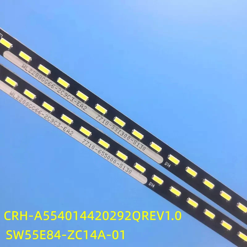 

LED Backlight Strip for SKYWORTH 55J9000 55Q840 55Q30 LED Strip SW55E84-ZC14A-01 CRH-A554014420292QREV1.0 60.2cm 84leds