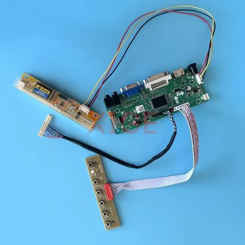 

MNT68676 Controller Driver Board Fit LTN141AT07 LTN141AT13 DIY Kit 1280*800 1CCFL LVDS-30Pin DVI VGA HDMI-Compatible LCD Screen