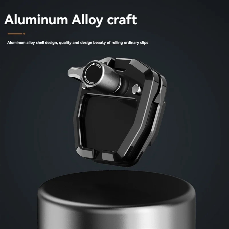 ELEC-دراجة نارية الزجاج الأمامي كليب سبائك الألومنيوم جبل ل Gopro بطل 12 Insta360 X3 Action 3 4 ملحقات الكاميرا